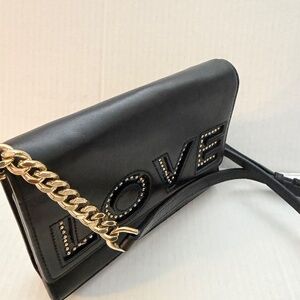 Michael Kors Crossbody Leather bag black